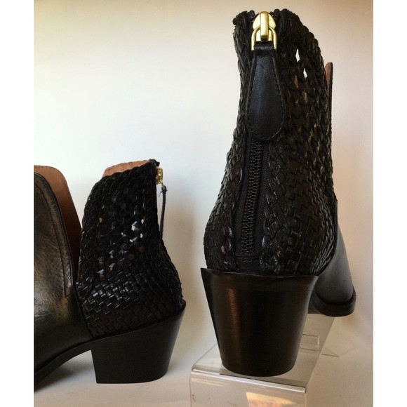 NEW LUCKY BRAND Kaedynce Leather Booties, Black (Size 7 M) - Picture 9 of 12